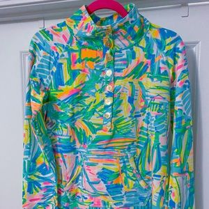 ☀️SOLD☀️ Lilly Pulitzer Sea, Salt, Sun Captain Popover (Size Small)